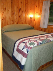 Cabin #9 Queen Bedroom